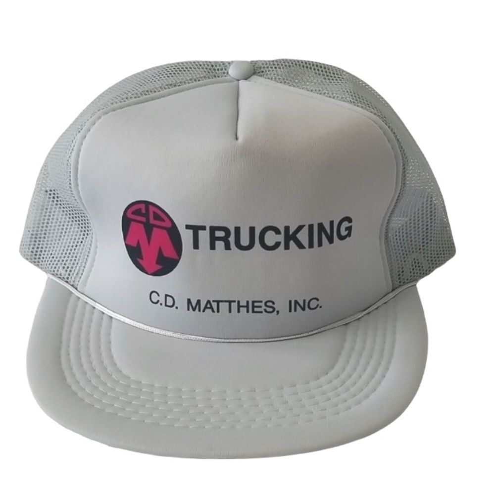Vintage CD Matthes Snapback Trucker Hat